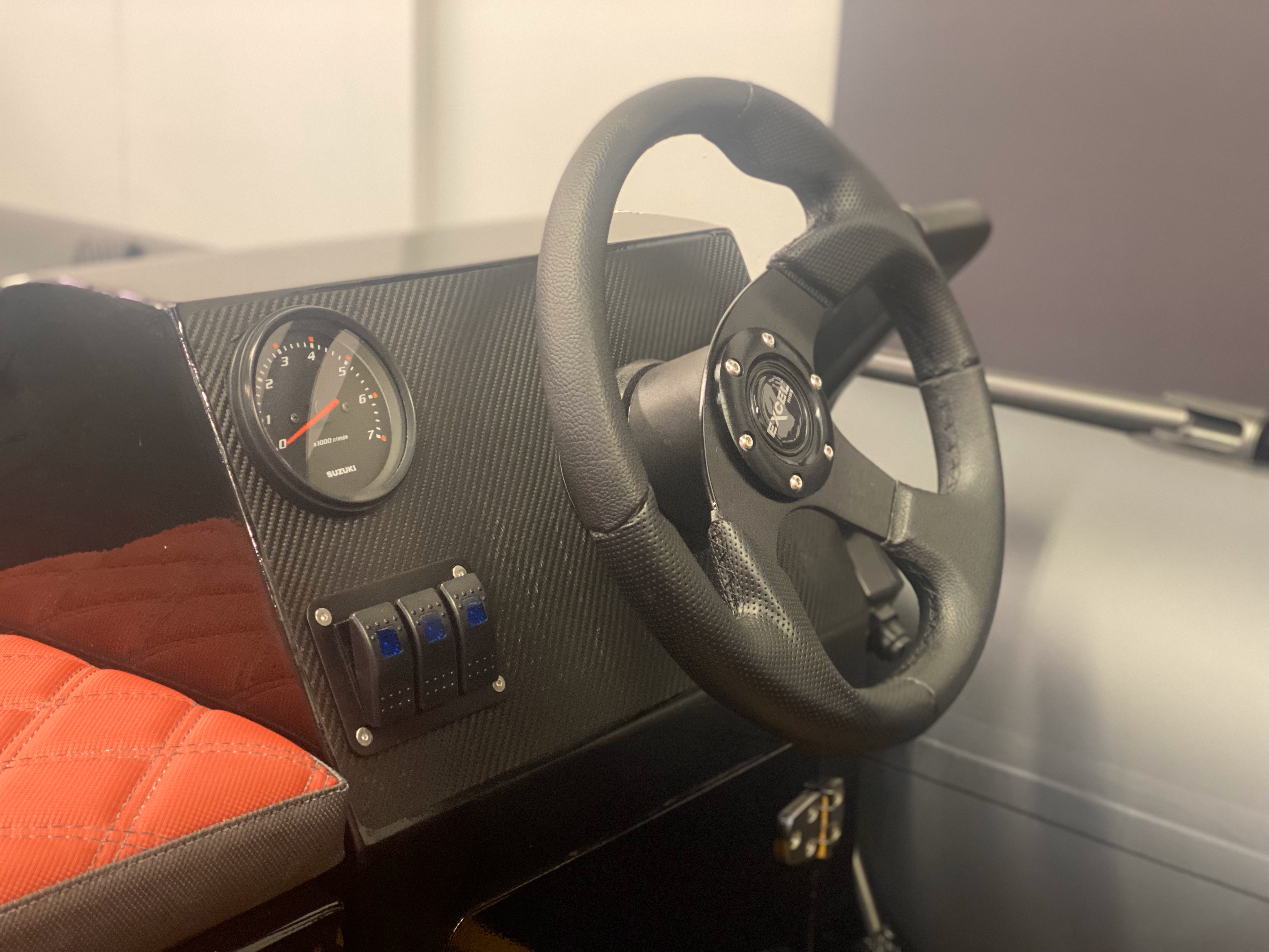 VIRAGO_290_CONSOLE_STEERING_WHEEL_AND_GAUGE