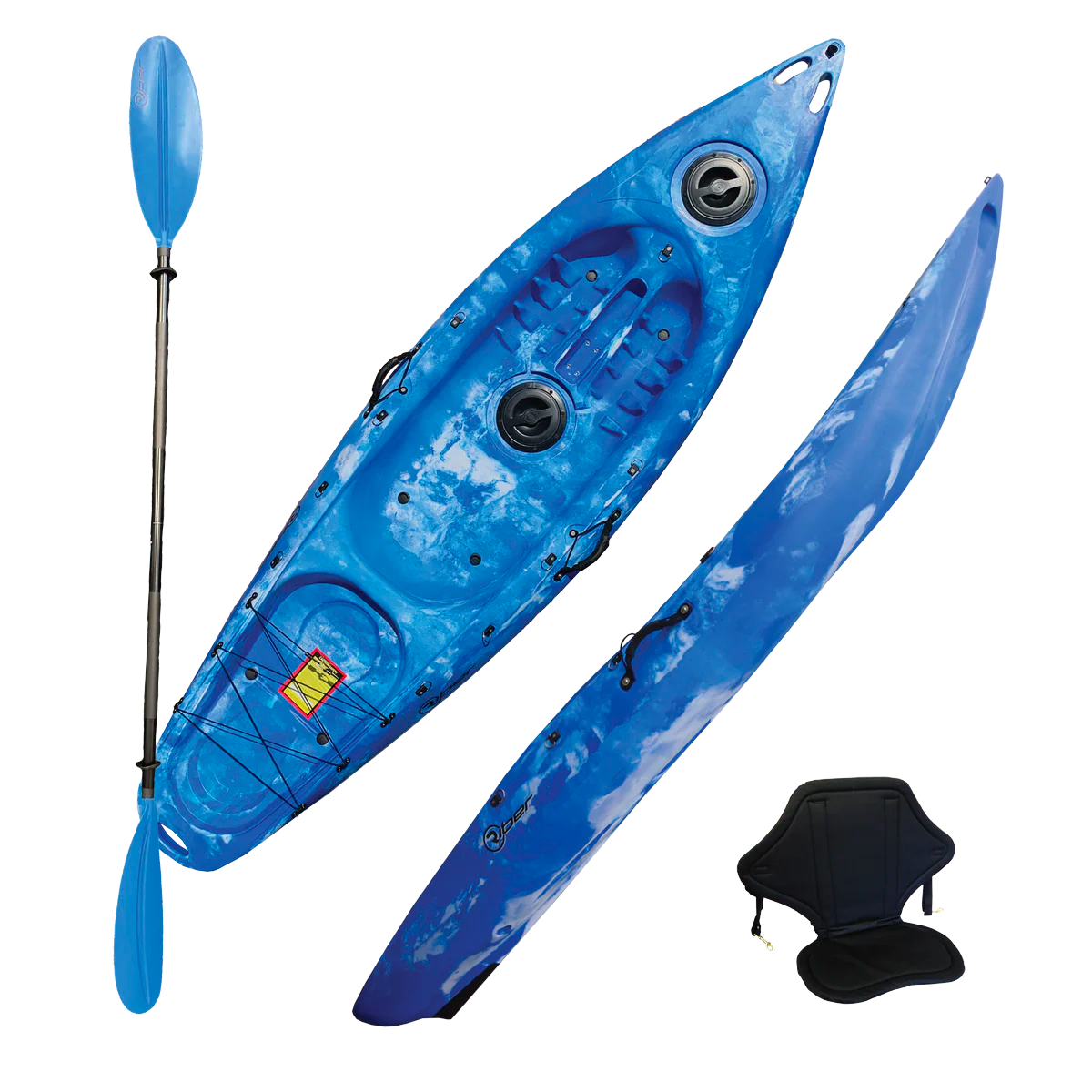 RIBER Deluxe Sit on Top Kayak