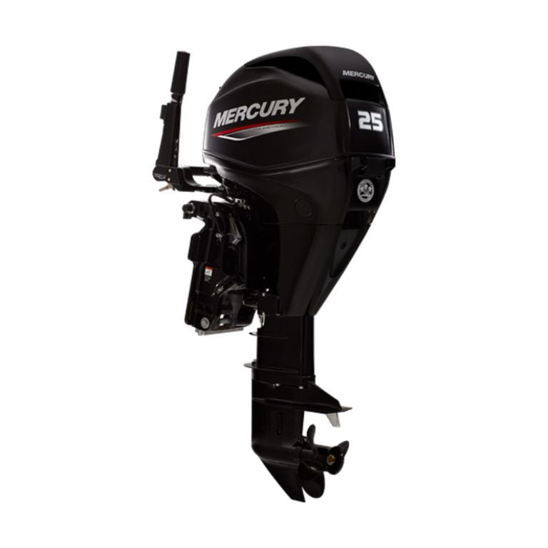 Mercury 25hp Outboard - Manual Start / Tiller Handle / Electronic Fuel Injection