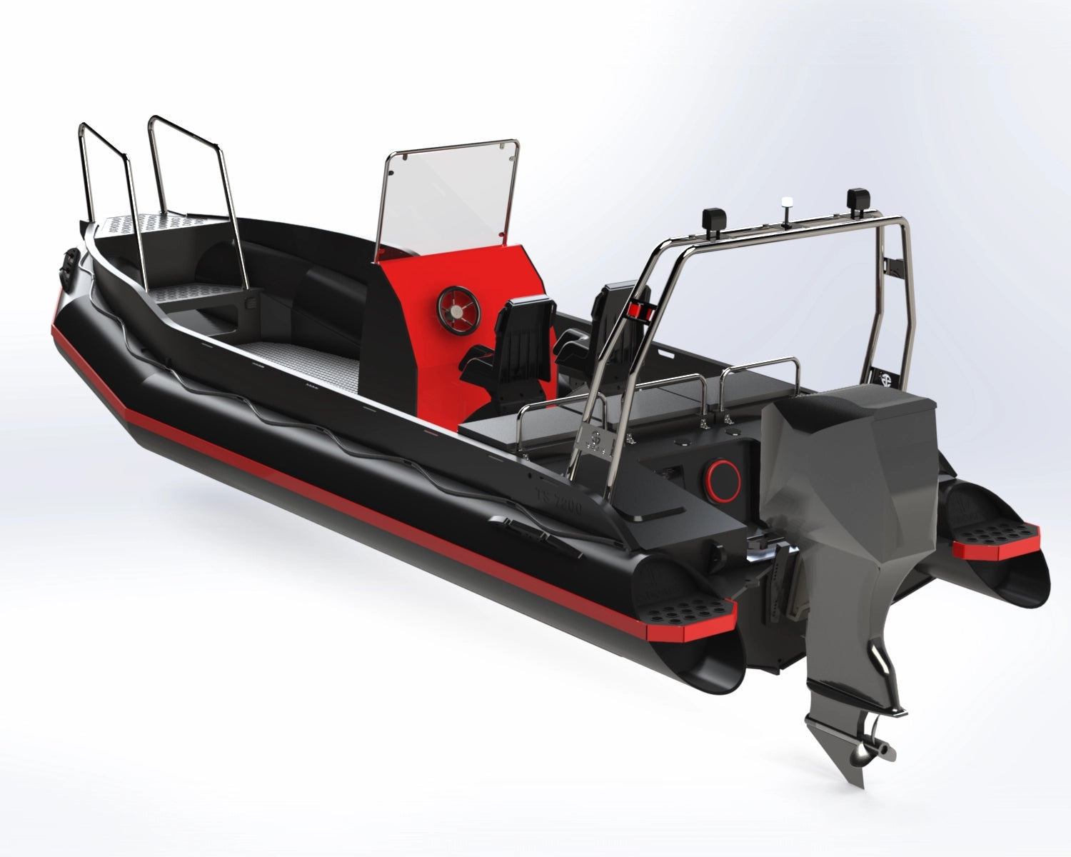 TS Advanced Line HDPE Workboat