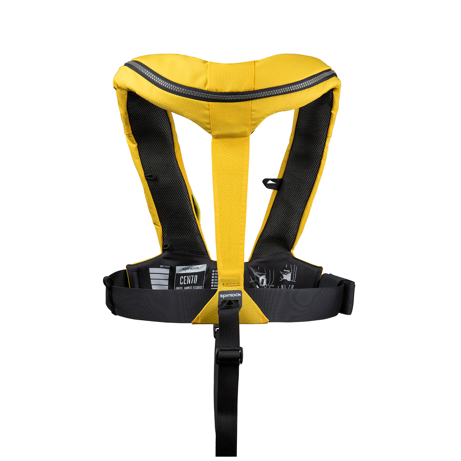 deckvest-cento-junior-sun-yellow-back