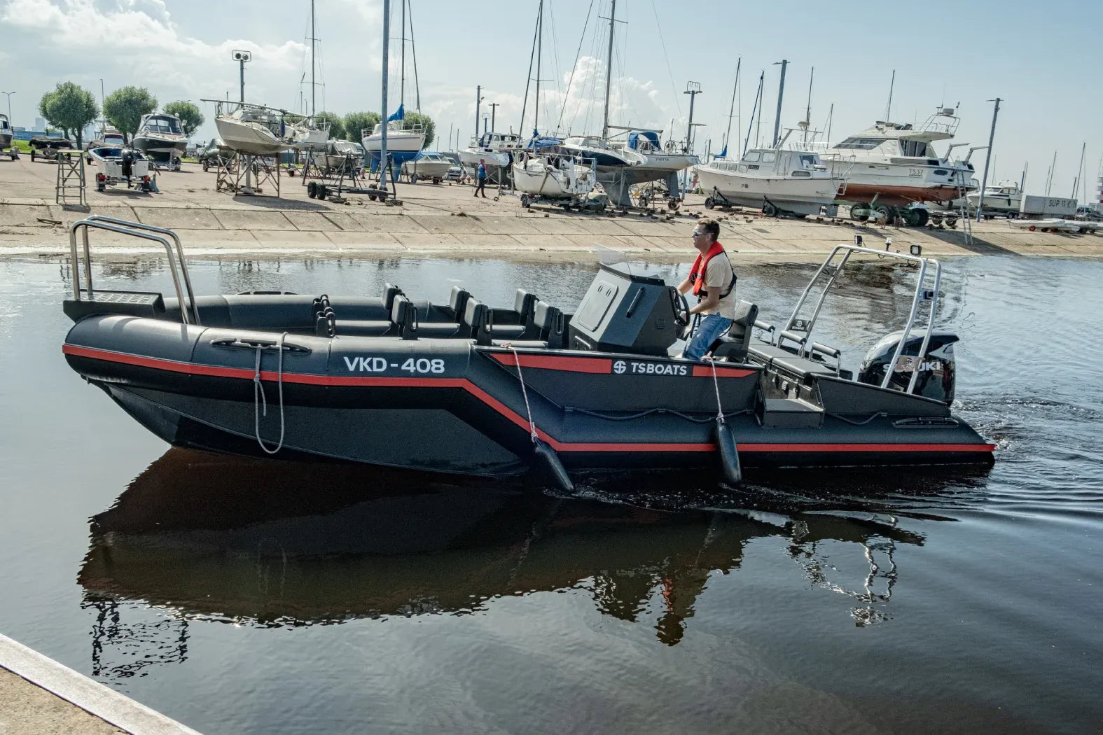 TS Professional Line HDPE WorkBoat