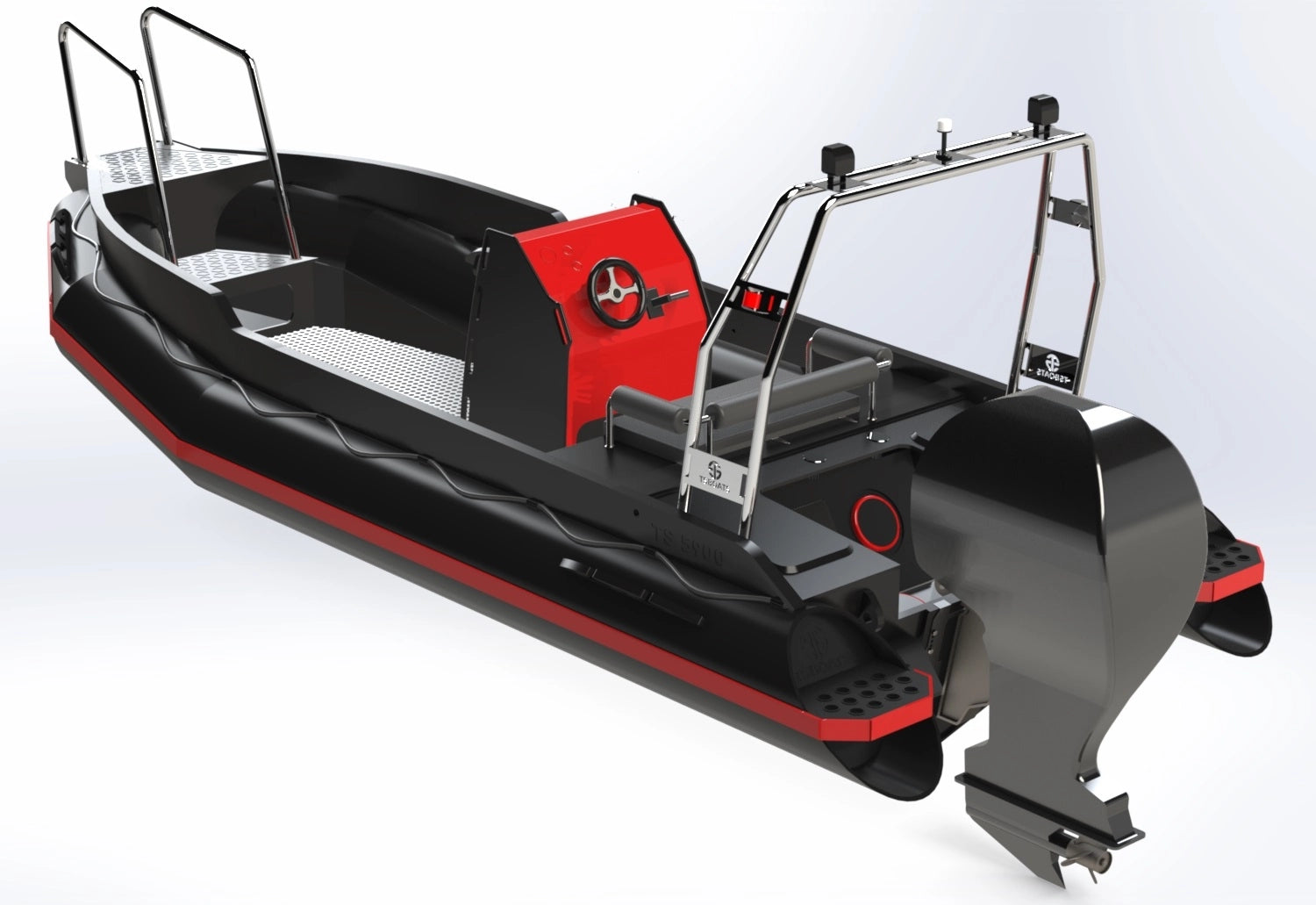 TS Standard Line HDPE Workboat