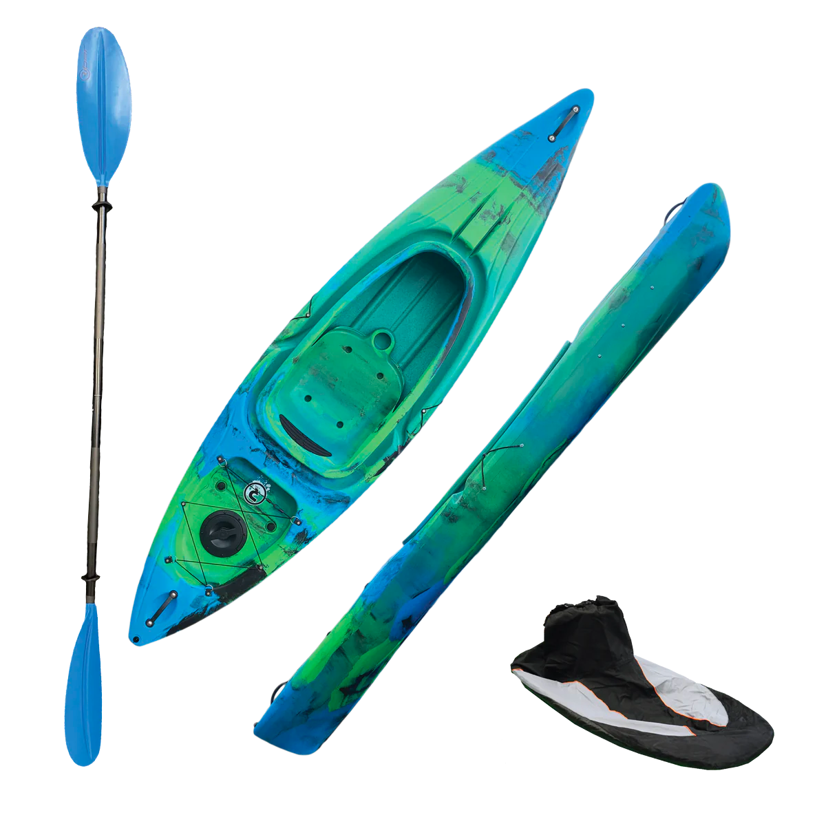 Deluxe_Sit-In_Kayak_Blue-Green-And-Black-Excel-Leisure